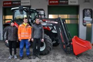 Traktoruebergabe Burmetler landtechnik eberhart.at